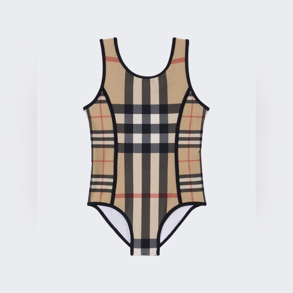 Burberry Kids Burberry Check swimsuit 4 years Toddler Girl